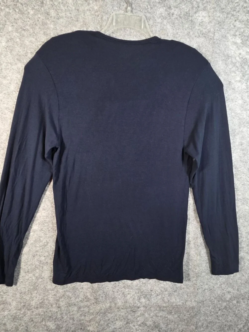 Polo Ralph Lauren Base Layer Long Sleeve Shirt Men XL Navy Blue Old Money Preppy